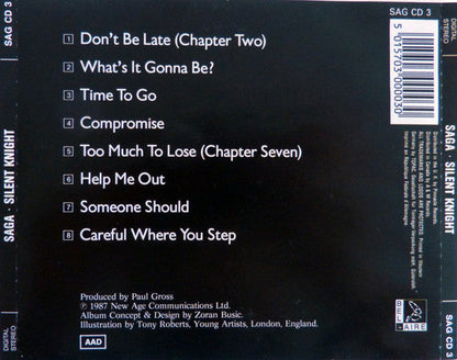 Saga (3) - Silent Knight (CD) | Near Mint (NM) Excellent+ (EX+)-