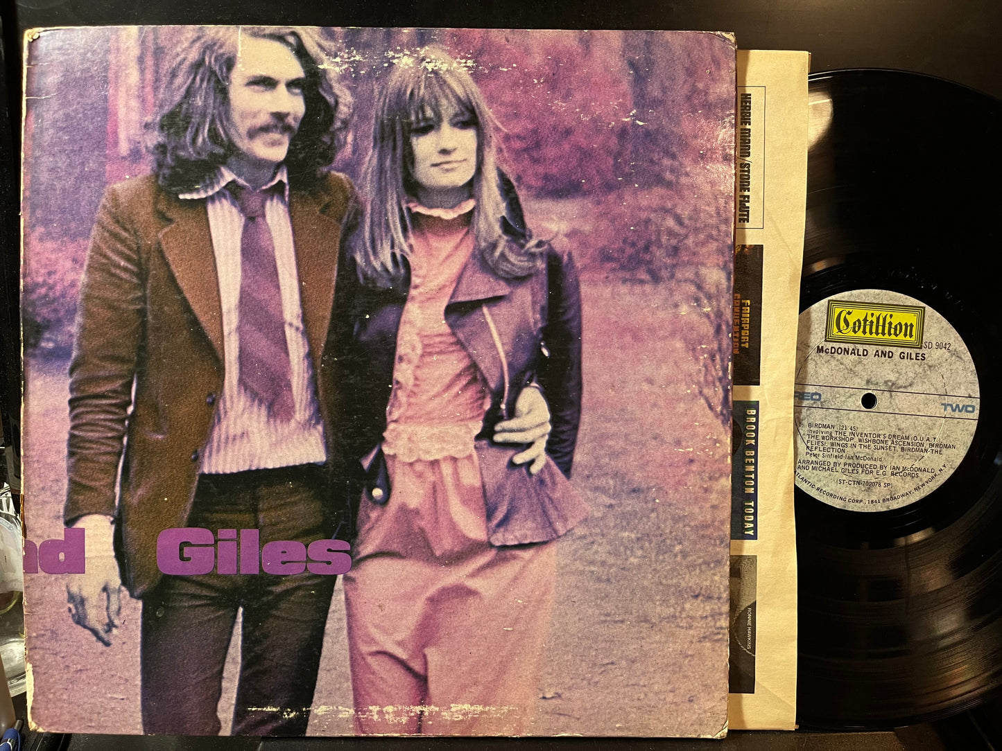 McDonald & Giles - McDonald And Giles (VINYL LP) | Very Good Plus (VG+) Very Good Plus (VG+)-