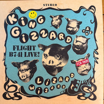 King Gizzard And The Lizard Wizard - Flight B741 Live! (COLOR VINYL) | Mint (M) Mint (M)-
