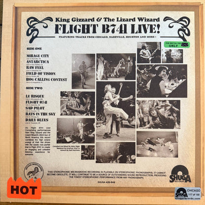 King Gizzard And The Lizard Wizard - Flight B741 Live! (COLOR VINYL) | Mint (M) Mint (M)-