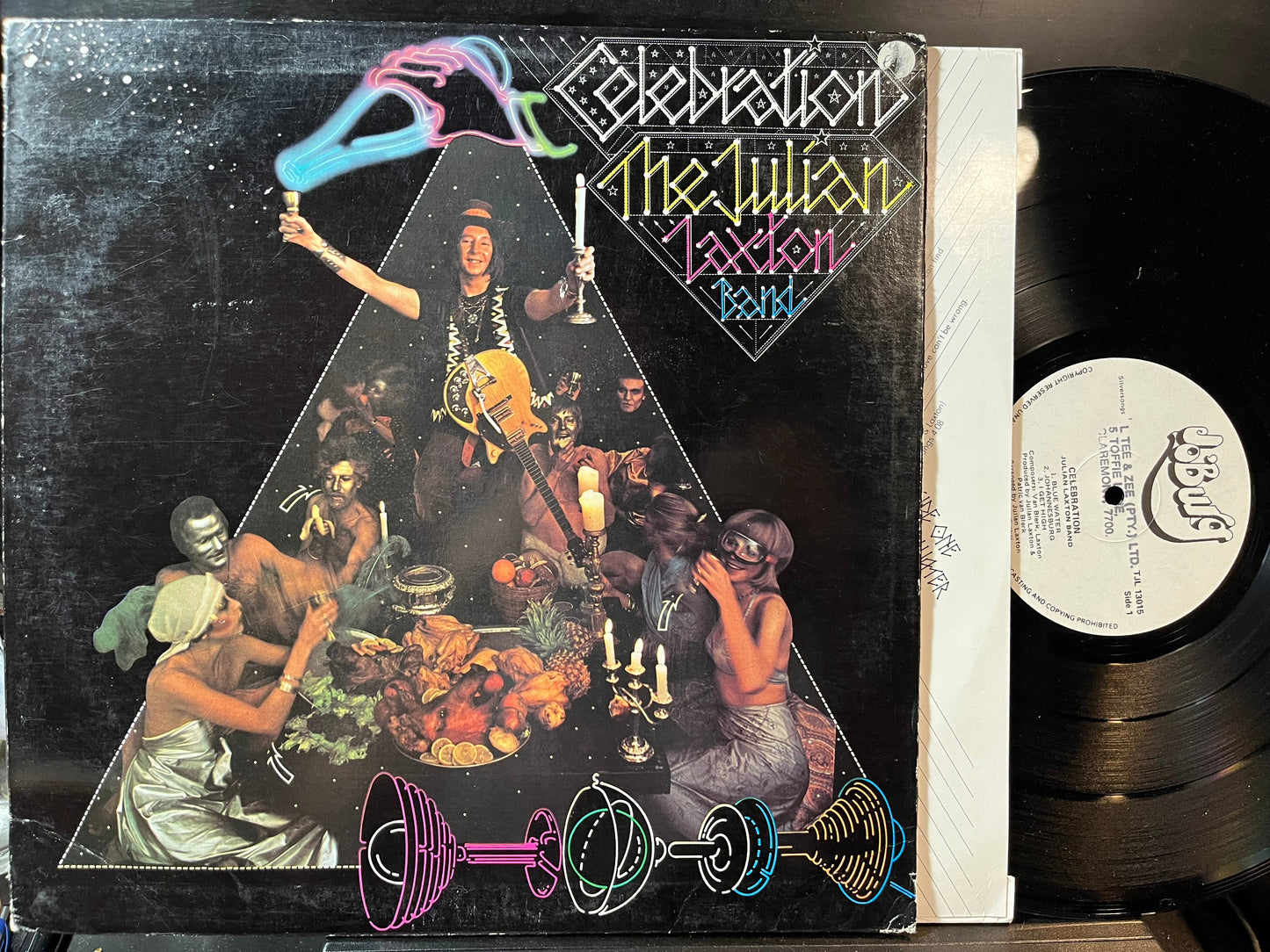 The Julian Laxton Band - Celebration (VINYL LP) | Excellent+ (EX+) Excellent (EX)--