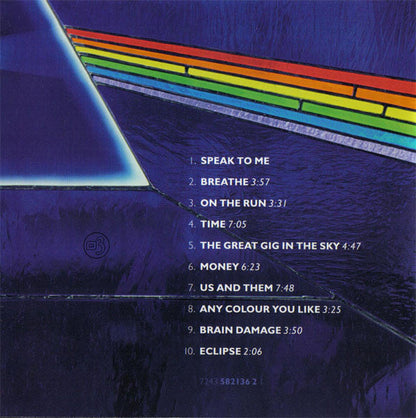 Pink Floyd - The Dark Side Of The Moon (CD GOLD) | Excellent+ (EX+) Near Mint (NM)--