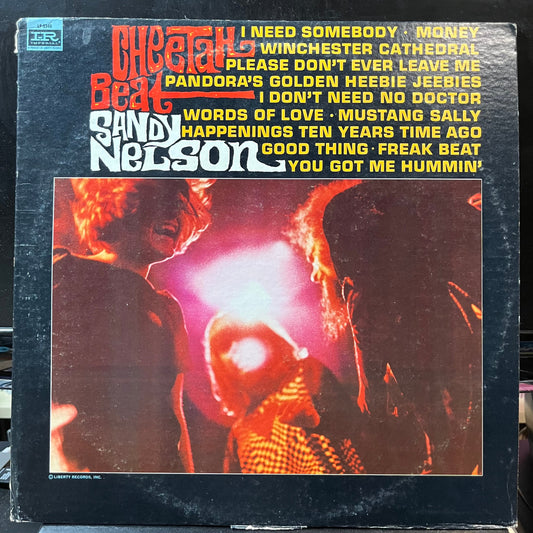 Sandy Nelson - Cheetah Beat (VINYL LP IMPERIAL LP-9340 1967) | Excellent+ (EX+) Excellent (EX)--