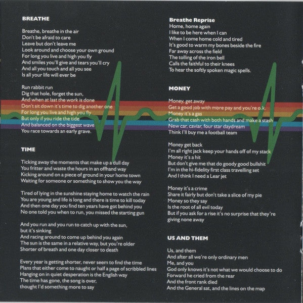 Pink Floyd - The Dark Side Of The Moon (CD GOLD) | Excellent+ (EX+) Near Mint (NM)--