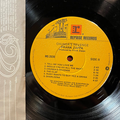Frank Zappa - Chunga's Revenge (VINYL LP REPRISE 2030) | Excellent+ (EX+) Very Good Plus (VG+)--
