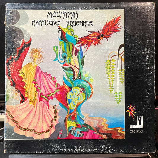 Mountain - Nantucket Sleighride (VINYL LP WINDFALL WINDFALL 5500 1971) | Excellent (EX) Very Good (VG)--