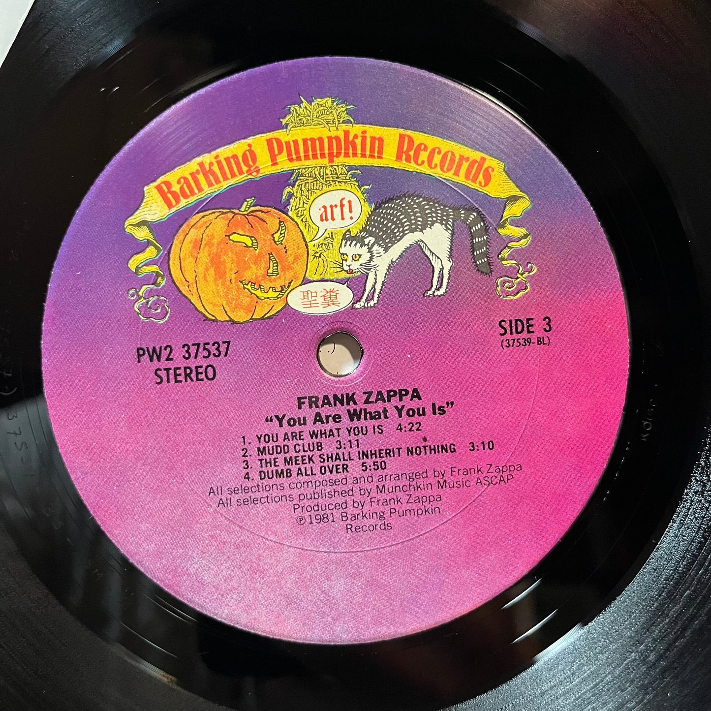 Frank Zappa - You Are What You Is (VINYL 2xLP BARKING PUMPKIN PW2 37537 1981) | Near Mint (NM or M-) Near Mint (NM)-