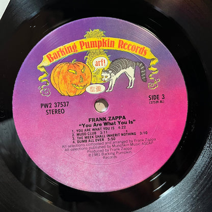 Frank Zappa - You Are What You Is (VINYL 2xLP BARKING PUMPKIN PW2 37537 1981) | Near Mint (NM or M-) Near Mint (NM)-