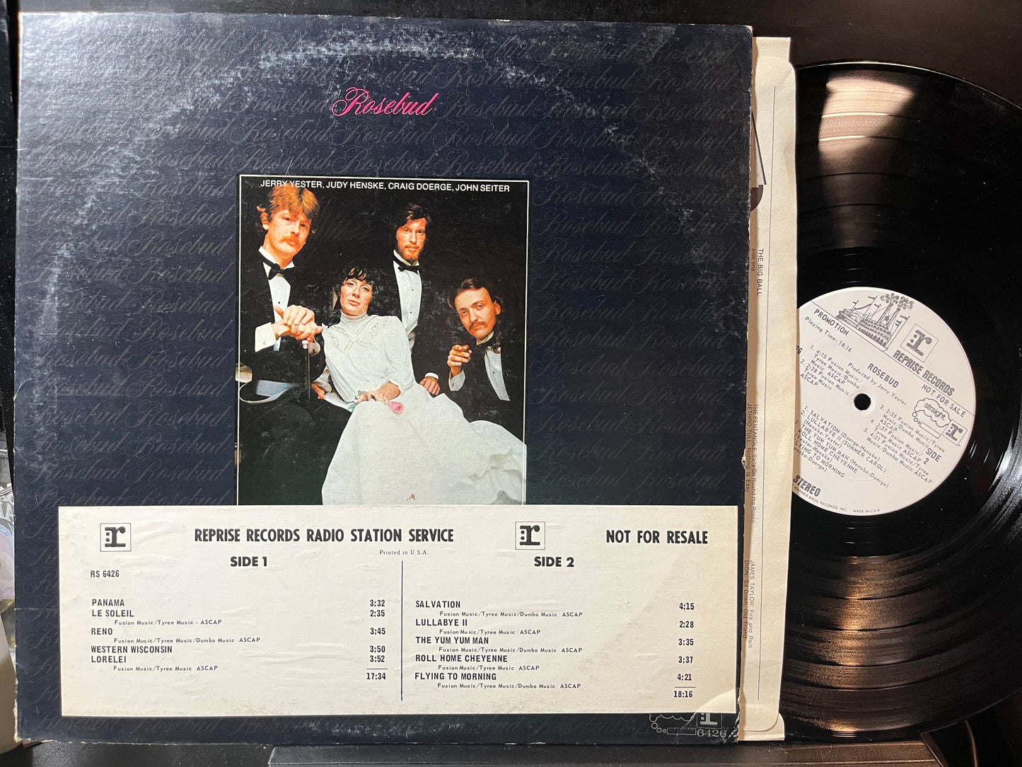 Rosebud - Rosebud (VINYL LP) | Near Mint (NM or M-) Excellent (EX)--