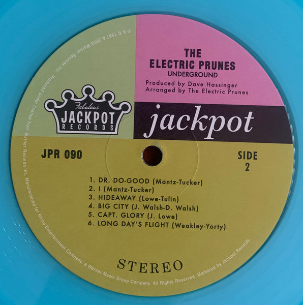 The Electric Prunes - Underground (LIGHT BLUE VINYL) | Mint (M) Mint (M)-