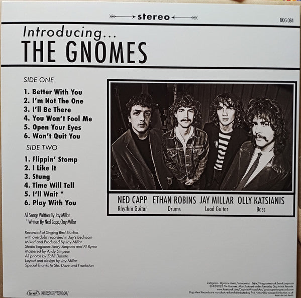 The Gnomes (7) - The Gnomes (WHITE VINYL) | Mint (M) Mint (M)-