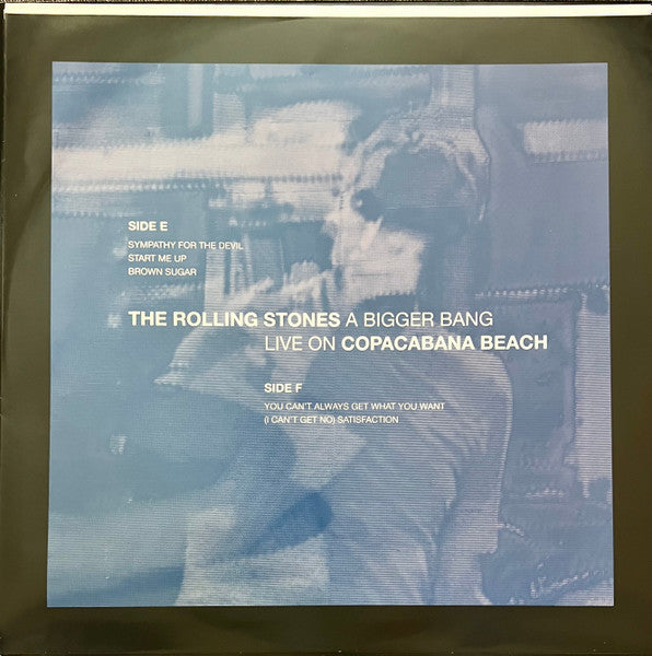 The Rolling Stones - A Bigger Bang - Live On Copacabana Beach (3xCOLOR VINYL) | Mint (M) Mint (M)-