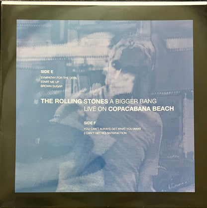 The Rolling Stones - A Bigger Bang - Live On Copacabana Beach (3xCOLOR VINYL) | Mint (M) Mint (M)-