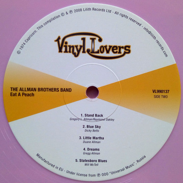 The Allman Brothers Band - Eat A Peach | Mint (M) Mint (M)-