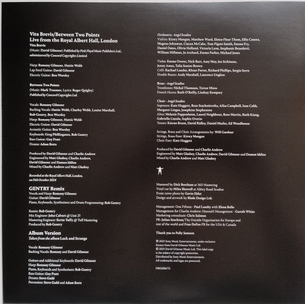 David Gilmour - Between Two Points (2025 RSD COLOR VINYL) | Mint (M) Mint (M)-