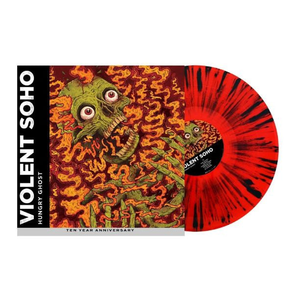 Hungry Ghost: 10th Anniversary (RED & BLACK SPLATTER VINYL) | Mint (M) Mint (M)-