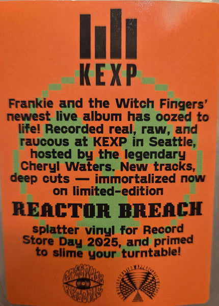 Frankie And The Witch Fingers - Live At KEXP (2025 RSD COLOR VINYL) | Mint (M) Mint (M)-