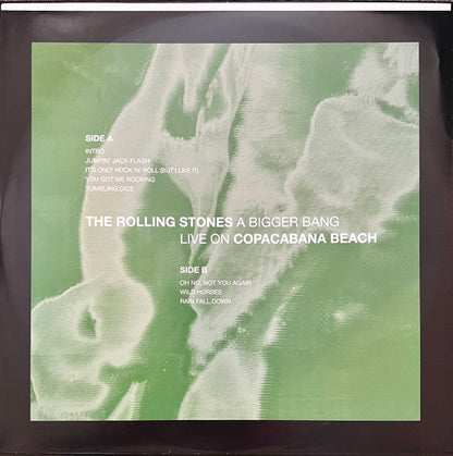 The Rolling Stones - A Bigger Bang - Live On Copacabana Beach (3xCOLOR VINYL) | Mint (M) Mint (M)-