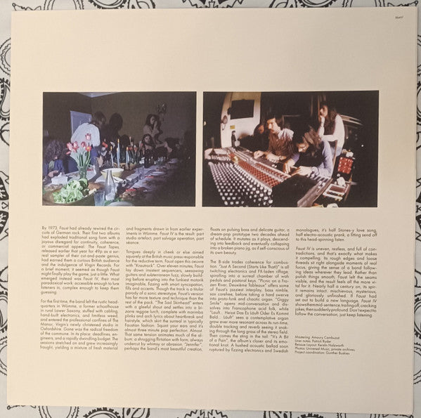 Faust IV (CLEAR VINYL / NUMBERED) |-