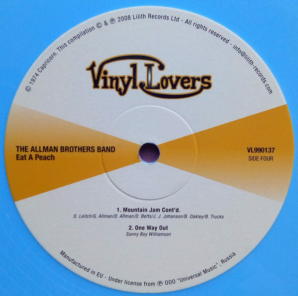 The Allman Brothers Band - Eat A Peach | Mint (M) Mint (M)-