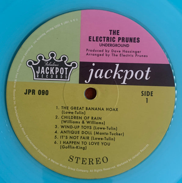 The Electric Prunes - Underground (LIGHT BLUE VINYL) | Mint (M) Mint (M)-