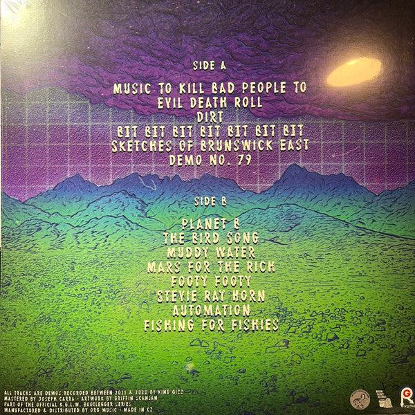 King Gizzard And The Lizard Wizard - Music to Kill Bad People to Demos & Rarities Volume 1 (EMERALD VINYL) | Mint (M) Mint (M)-