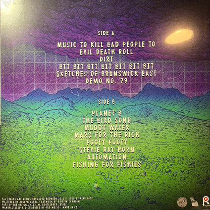 King Gizzard And The Lizard Wizard - Music to Kill Bad People to Demos & Rarities Volume 1 (EMERALD VINYL) | Mint (M) Mint (M)-