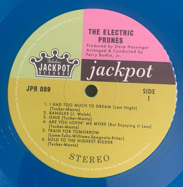 The Electric Prunes - The Electric Prunes (BLUE VINYL) | Mint (M) Mint (M)-