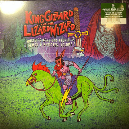 King Gizzard And The Lizard Wizard - Music to Kill Bad People to Demos & Rarities Volume 1 (EMERALD VINYL) | Mint (M) Mint (M)-