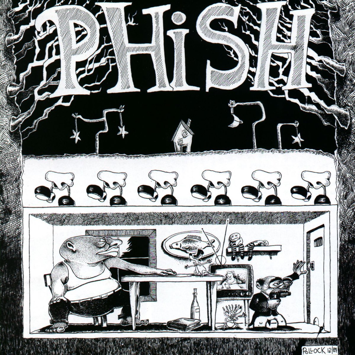 Phish - Junta (FLUFFHEAD BLACK & WHITE SWIRL VINYL) | Mint (M) Mint (M)-