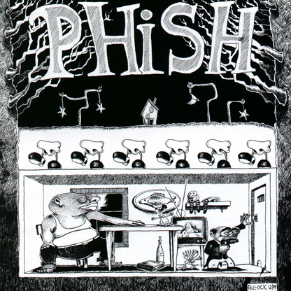 Phish - Junta (FLUFFHEAD BLACK & WHITE SWIRL VINYL) | Mint (M) Mint (M)-