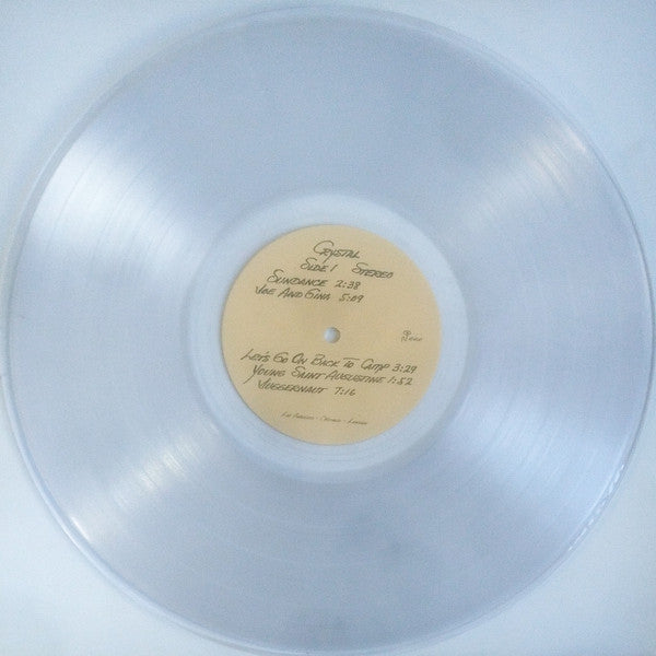 Stan Hubbs - Crystal (CLEAR VINYL) |-