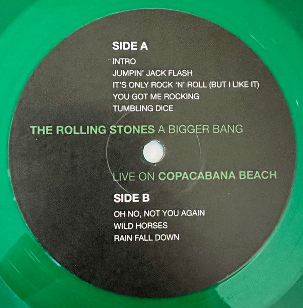 The Rolling Stones - A Bigger Bang - Live On Copacabana Beach (3xCOLOR VINYL) | Mint (M) Mint (M)-