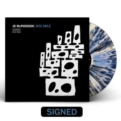 J.D. McPherson - Nite Owls (SIGNED, SPLATTER VINYL)*DISCOUNTED* | Mint (M) Mint (M)-