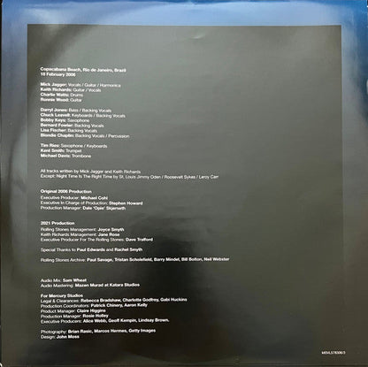 The Rolling Stones - A Bigger Bang - Live On Copacabana Beach (3xCOLOR VINYL) | Mint (M) Mint (M)-