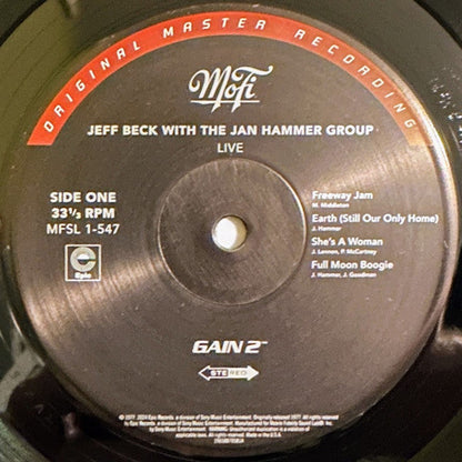 Jeff Beck - Live | Mint (M) Mint (M)-