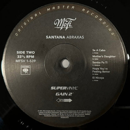 Santana - Abraxas (NUMBERED) | Mint (M) Mint (M)-
