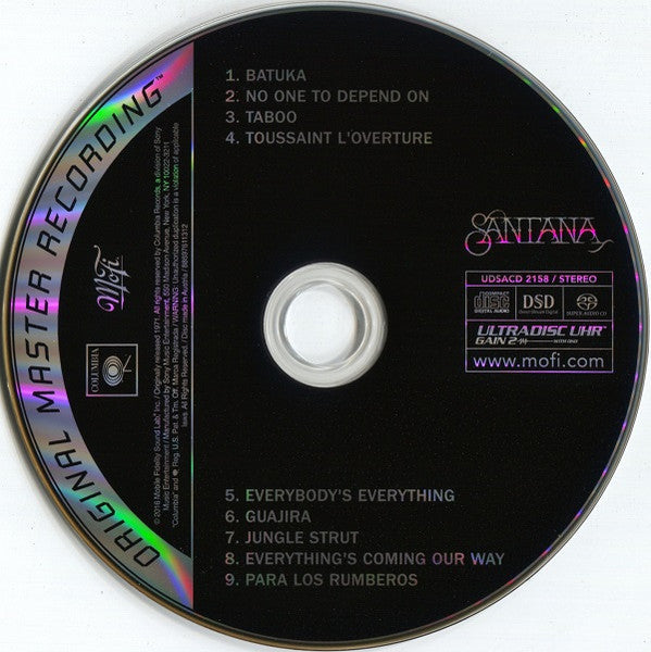 Santana III *SACD* | Mint (M) Mint (M)-