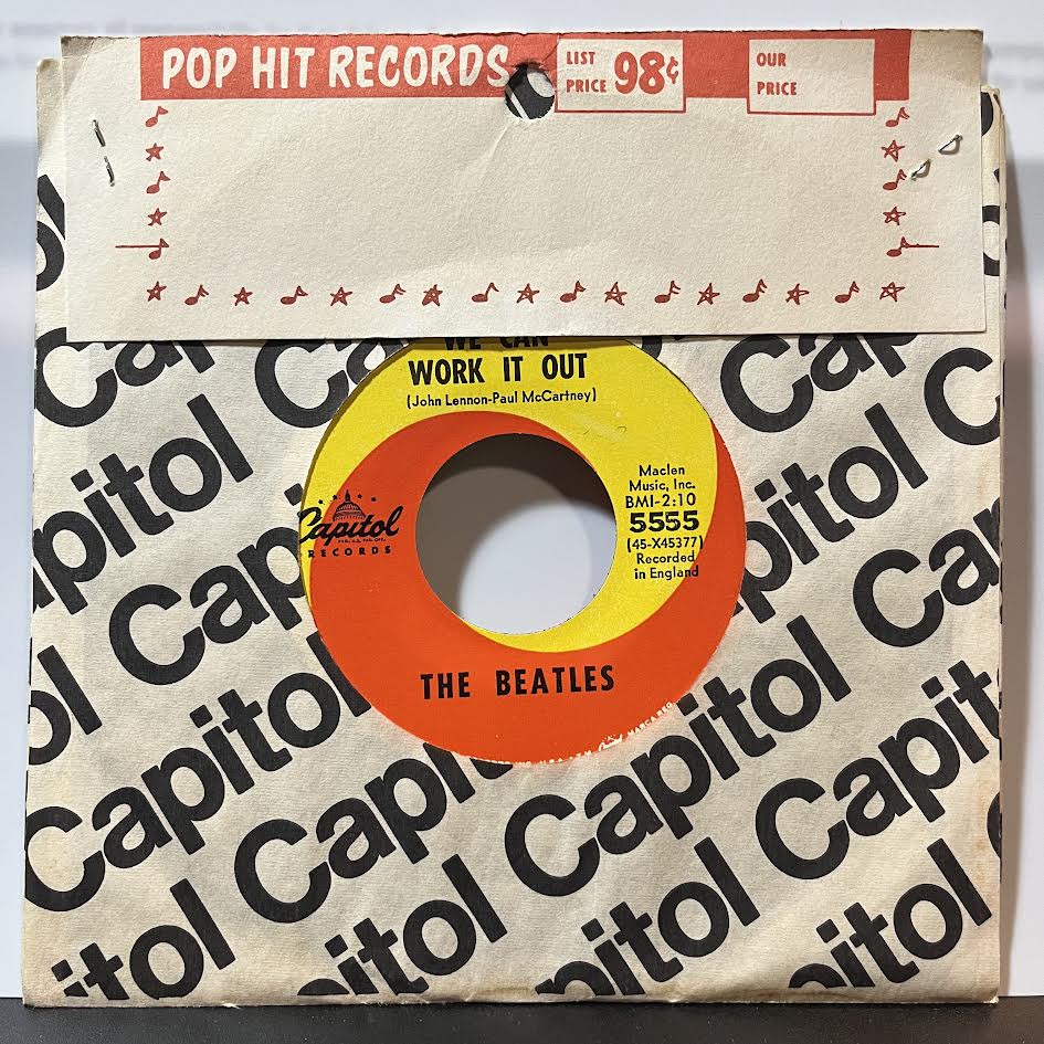 The Beatles - We Can Work It Out / Day Tripper (7" VINYL) | Mint (M) Near Mint (NM)-