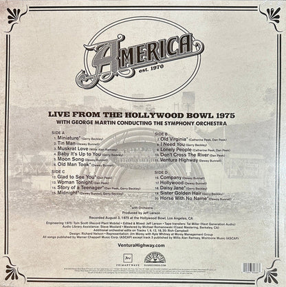 America (2) - Live From The Hollywood Bowl 1975 | Mint (M) Mint (M)-