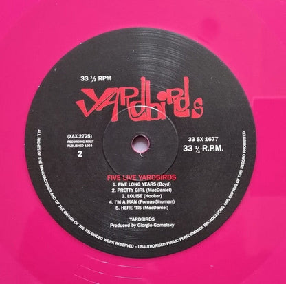 The Yardbirds - Five Live Yardbirds | Mint (M) Mint (M)-