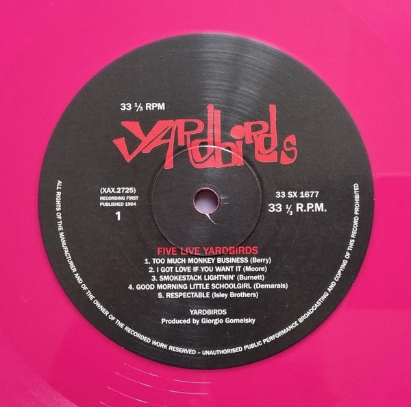 The Yardbirds - Five Live Yardbirds | Mint (M) Mint (M)-