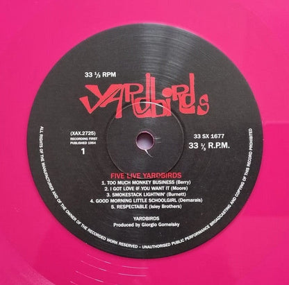 The Yardbirds - Five Live Yardbirds | Mint (M) Mint (M)-