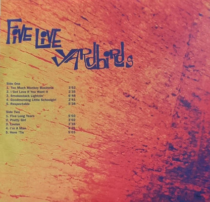 The Yardbirds - Five Live Yardbirds | Mint (M) Mint (M)-