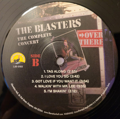 The Blasters - Over There: Live At The Venue, London: The Complete Concert (RSD VINYL) | Mint (M) Mint (M)-