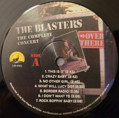 The Blasters - Over There: Live At The Venue, London: The Complete Concert (RSD VINYL) | Mint (M) Mint (M)-