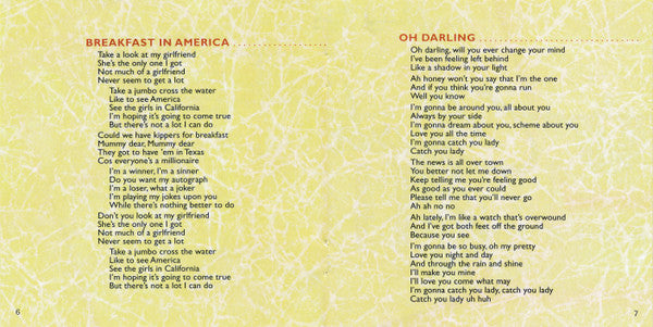 Breakfast In America (SACD - MFSL) | Mint (M) Mint (M)-