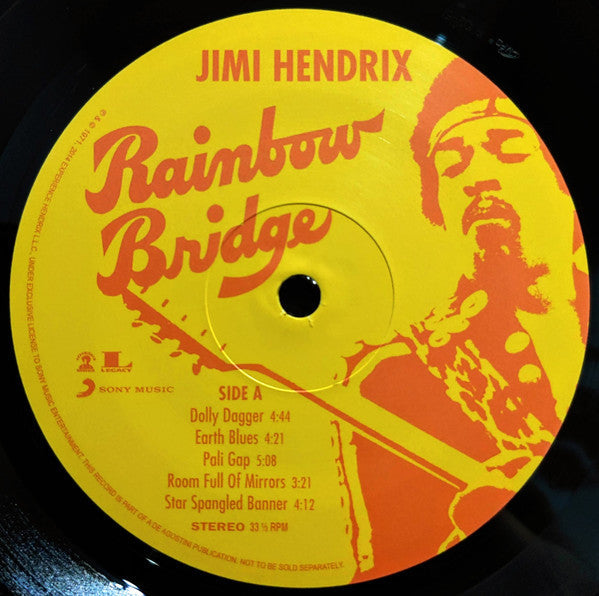 Jimi Hendrix - Rainbow Bridge - Original Motion Picture Sound Track (180G VINYL - IMPORT) | Mint (M) Mint (M)-