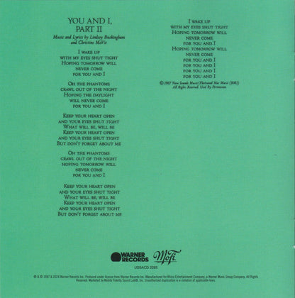 Fleetwood Mac - Tango In The Night (SACD) | Mint (M) Mint (M)-