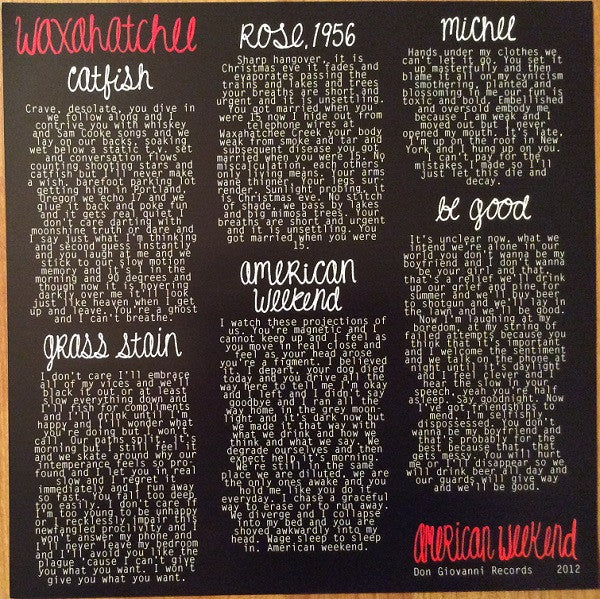 Waxahatchee - American Weekend | Mint (M) Mint (M)-